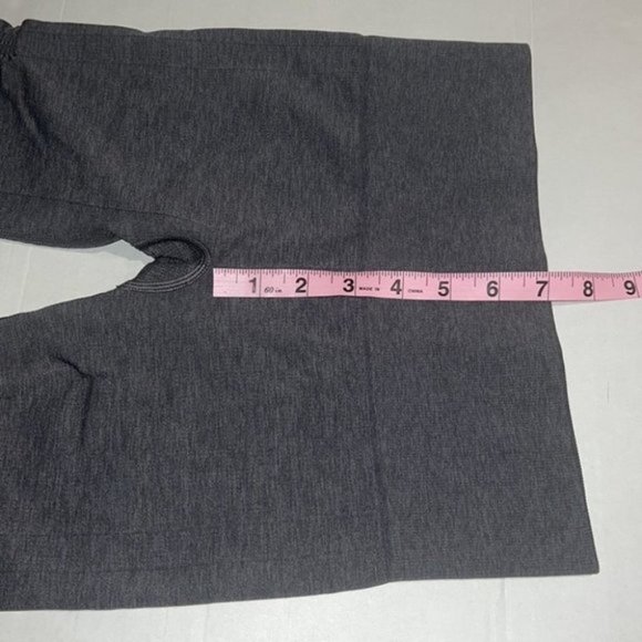 lululemon gray seamless crop compression tights size 4 - Picture 9 of 10